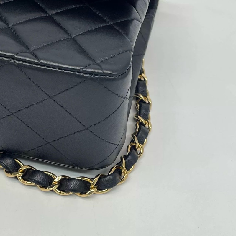 香奈兒雙層口蓋包Chanel Classic flap25 medium-18