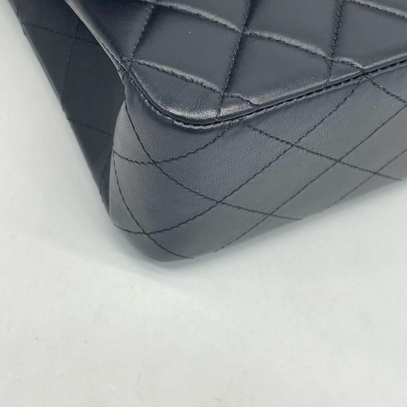 香奈兒雙層口蓋包Chanel Classic flap25 medium-19
