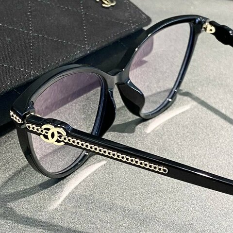 CHANEL CH3457平光眼鏡 全新全配