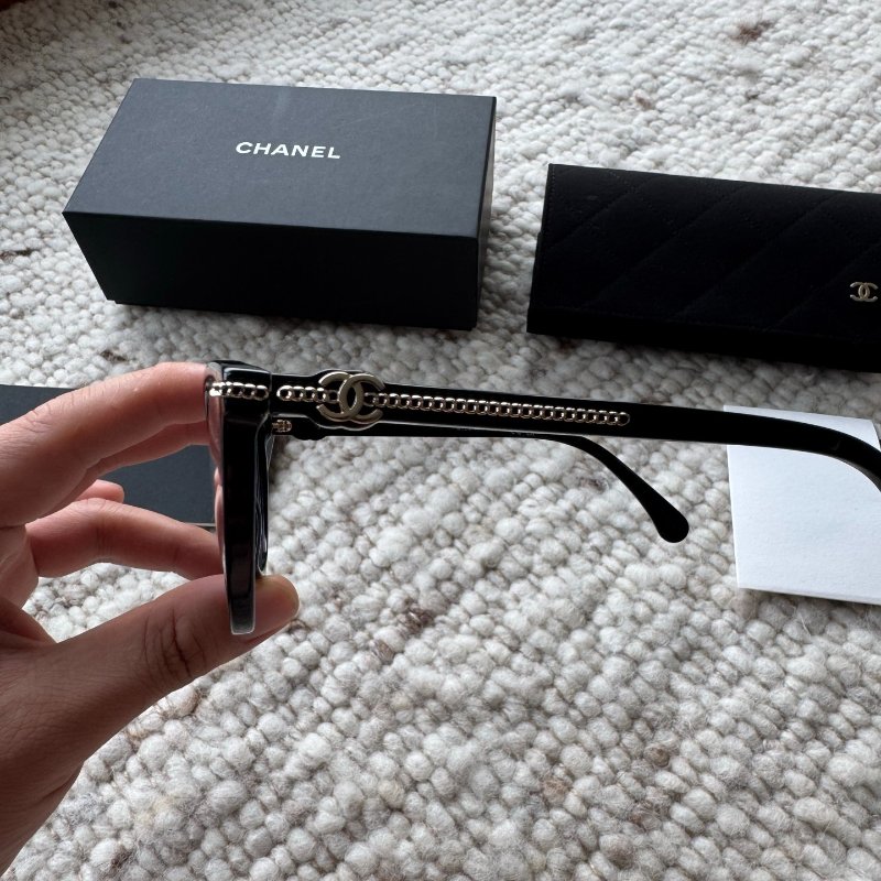 CHANEL CH3457平光眼鏡 全新全配-2