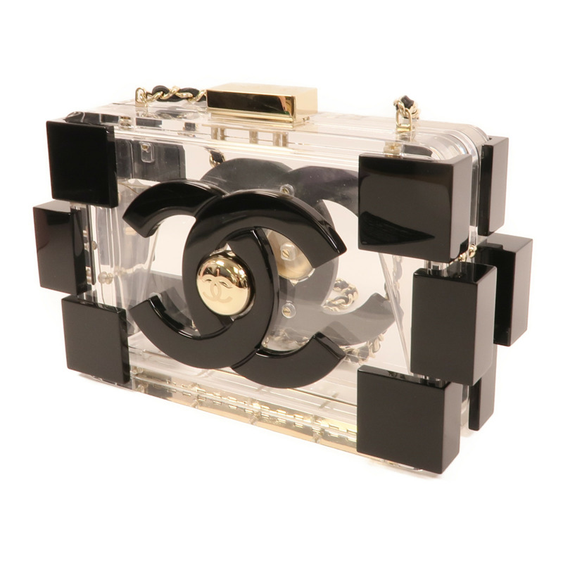 CHANEL PVC Boy Brick Lego Clutch肩背袋-2