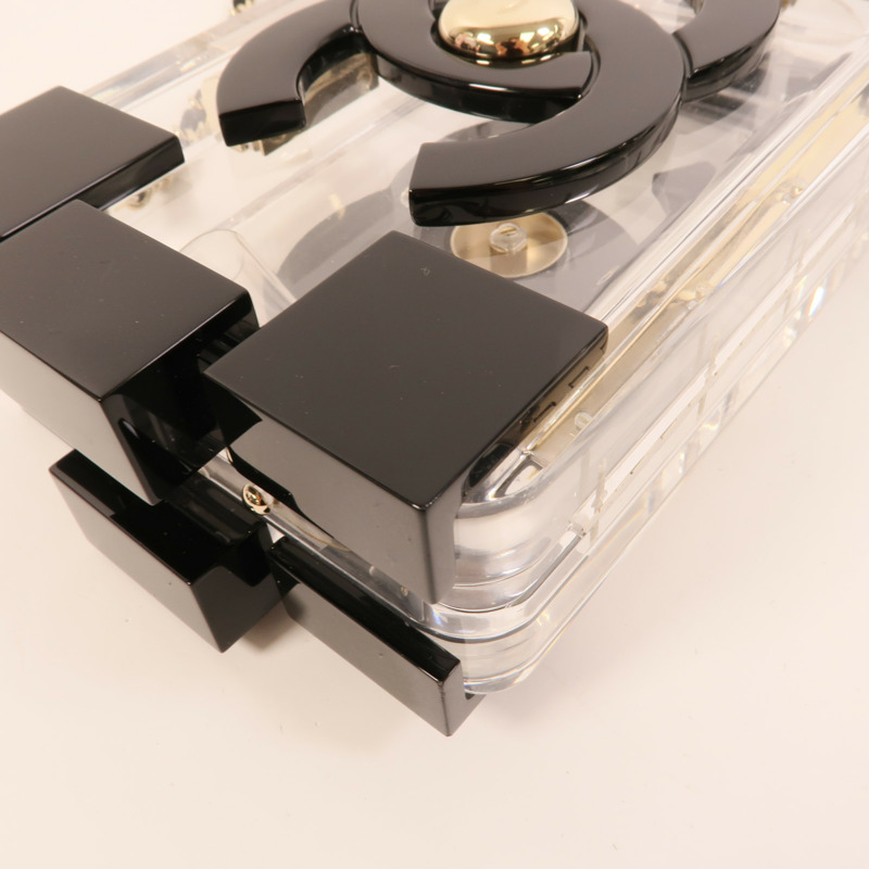 CHANEL PVC Boy Brick Lego Clutch肩背袋-13