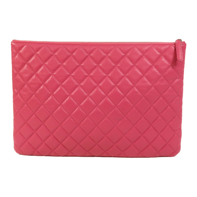 CHANEL 牛皮皮革Clutch手拿包-1