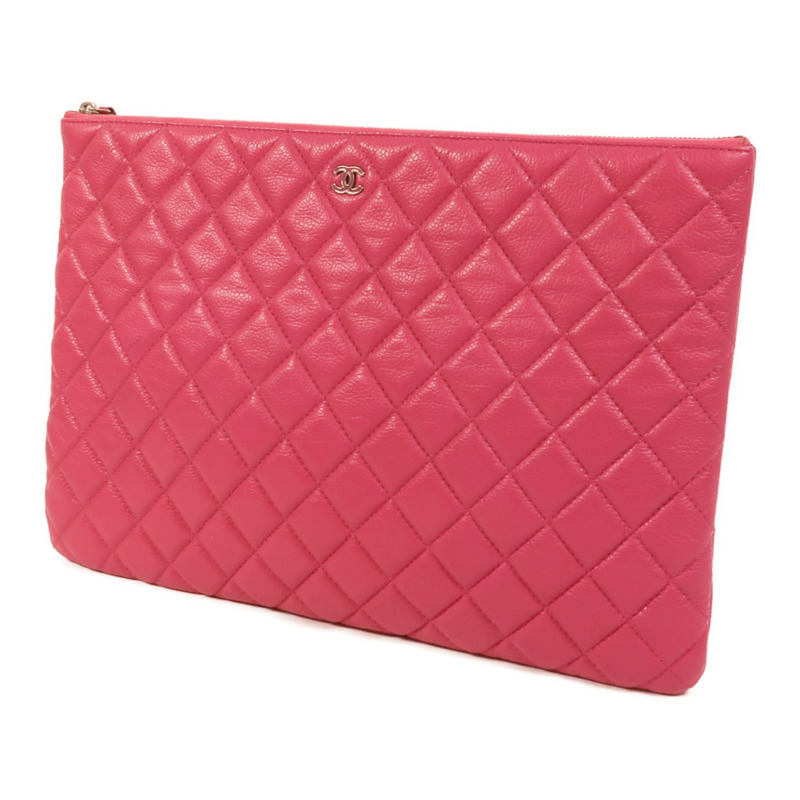 CHANEL 牛皮皮革Clutch手拿包-2