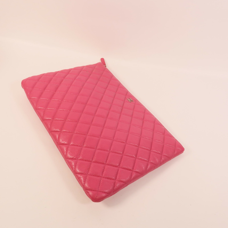 CHANEL 牛皮皮革Clutch手拿包-7