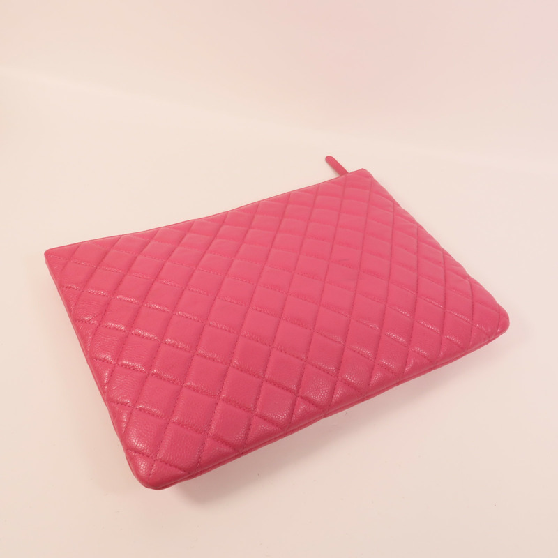 CHANEL 牛皮皮革Clutch手拿包-8