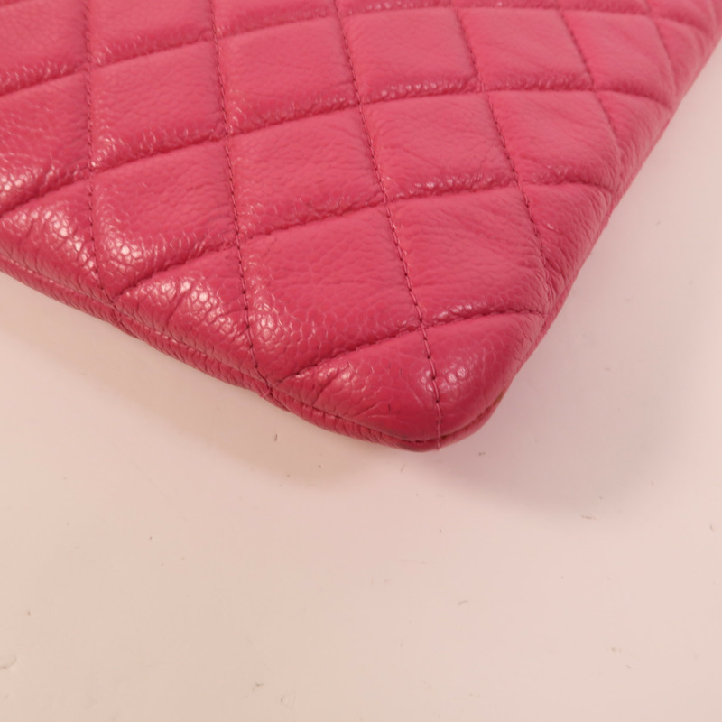 CHANEL 牛皮皮革Clutch手拿包-12