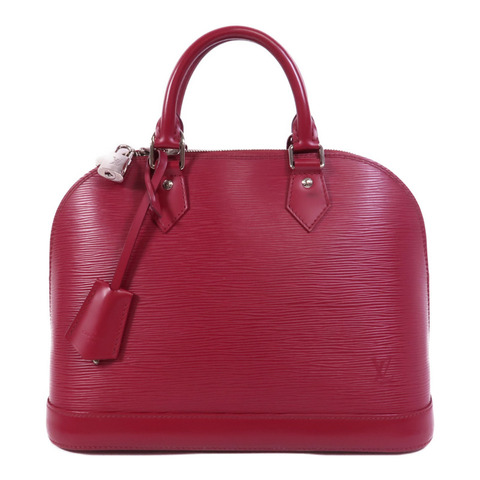 LOUIS VUITTON Epi Alma PM銀扣手挽袋