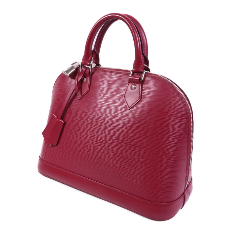 LOUIS VUITTON Epi Alma PM銀扣手挽袋-2
