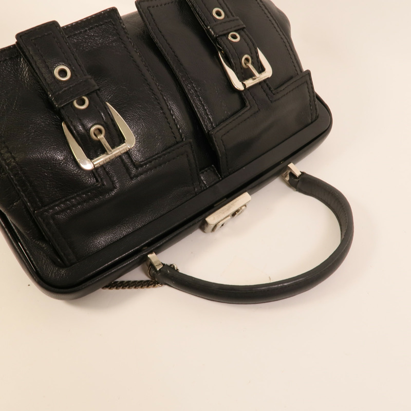 CELINE 牛皮皮革Hand Bag手挽袋-5