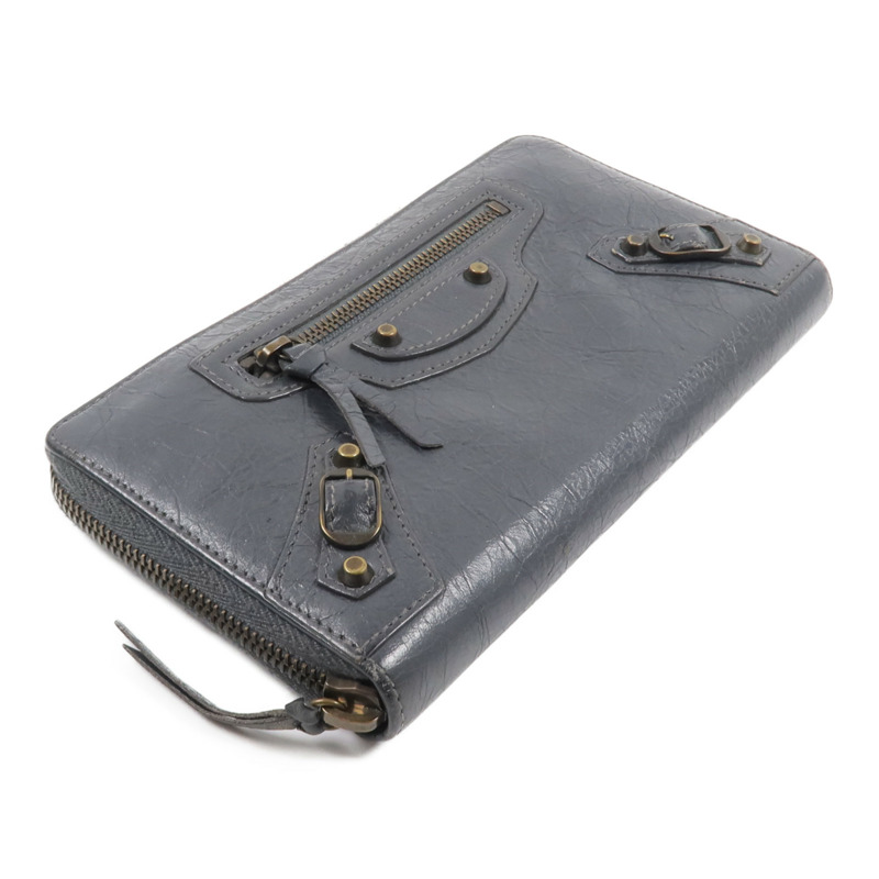 BALENCIAGA 牛皮皮革Long Wallet長錢包-3