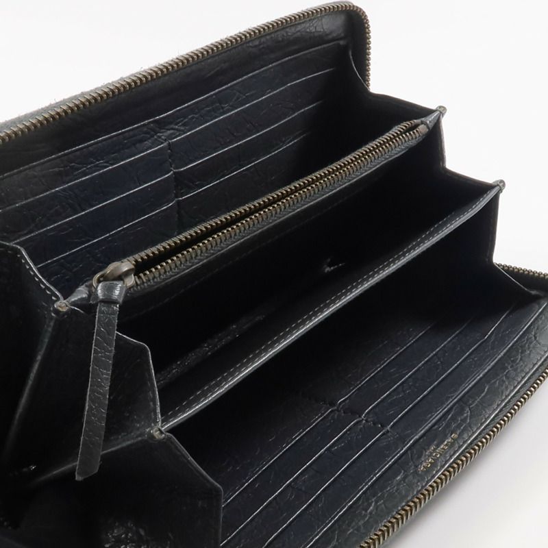 BALENCIAGA 牛皮皮革Long Wallet長錢包-6