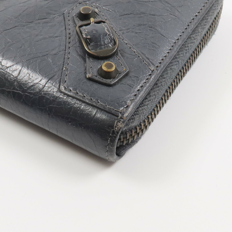 BALENCIAGA 牛皮皮革Long Wallet長錢包-11