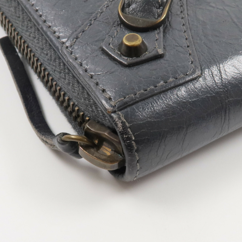 BALENCIAGA 牛皮皮革Long Wallet長錢包-12