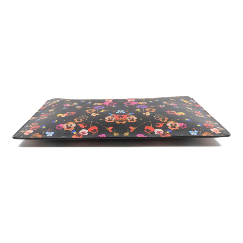 GIVENCHY 塗層帆布Night Pansy Pouch手拿包-3