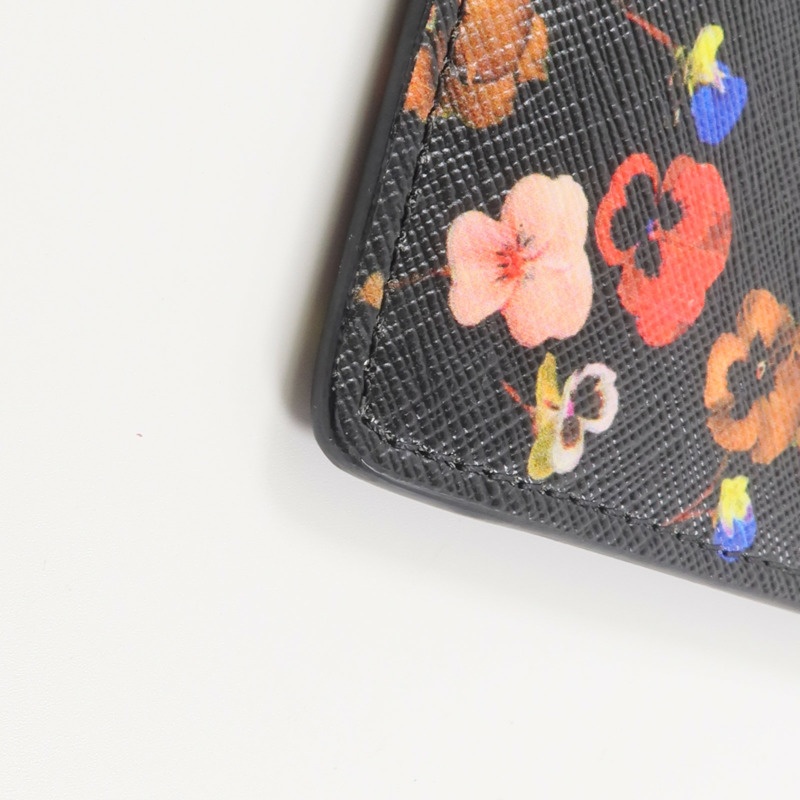 GIVENCHY 塗層帆布Night Pansy Pouch手拿包-9