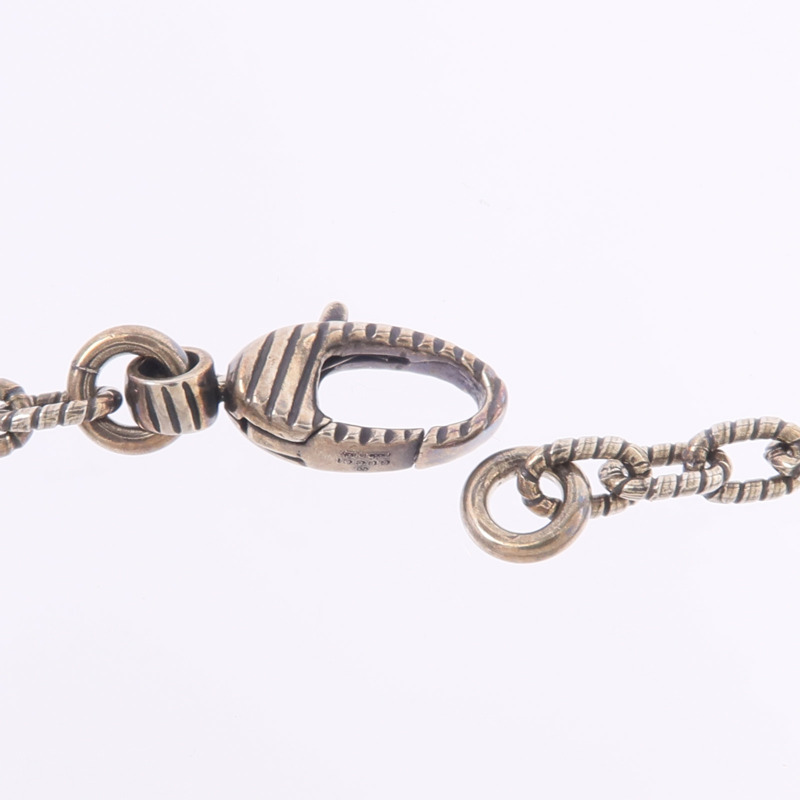GUCCI 925純銀Interlocking Pendant項鍊-5