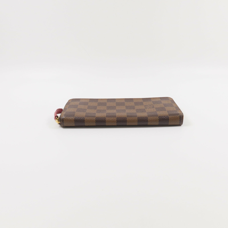 LOUIS VUITTON Damier Clemence Wallet金扣長錢包-5