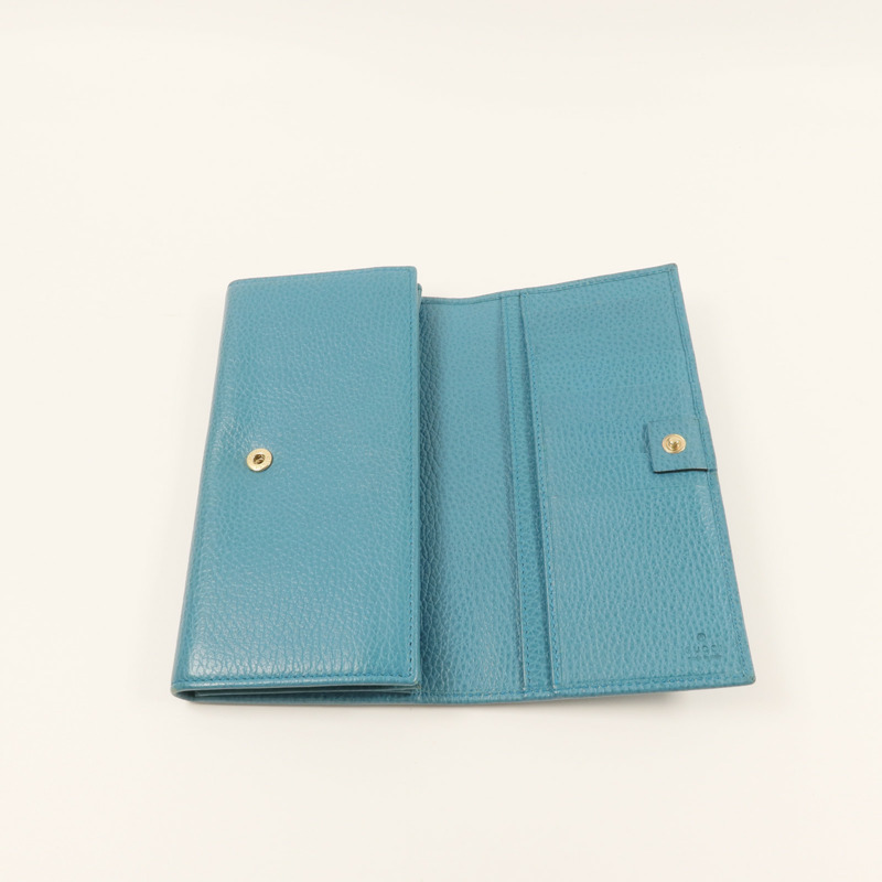 GUCCI 牛皮皮革Long Wallet長錢包-5