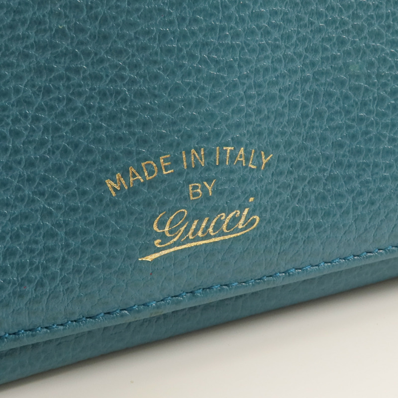 GUCCI 牛皮皮革Long Wallet長錢包-6