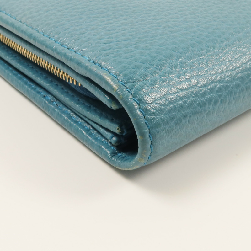 GUCCI 牛皮皮革Long Wallet長錢包-14