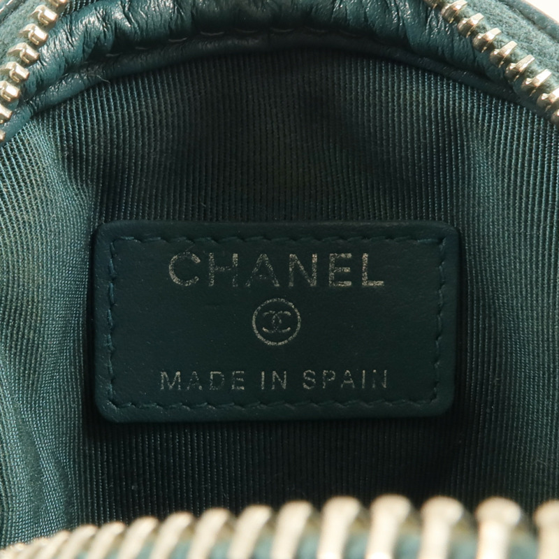 CHANEL 牛皮皮革Coin Purse零錢包-8
