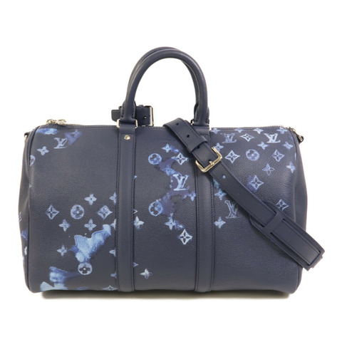 LOUIS VUITTON Monogram Watercolor Keepall Bandouliere 40手挽肩背兩用袋