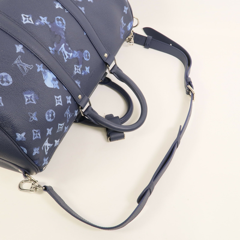 LOUIS VUITTON Monogram Watercolor Keepall Bandouliere 40手挽肩背兩用袋-5