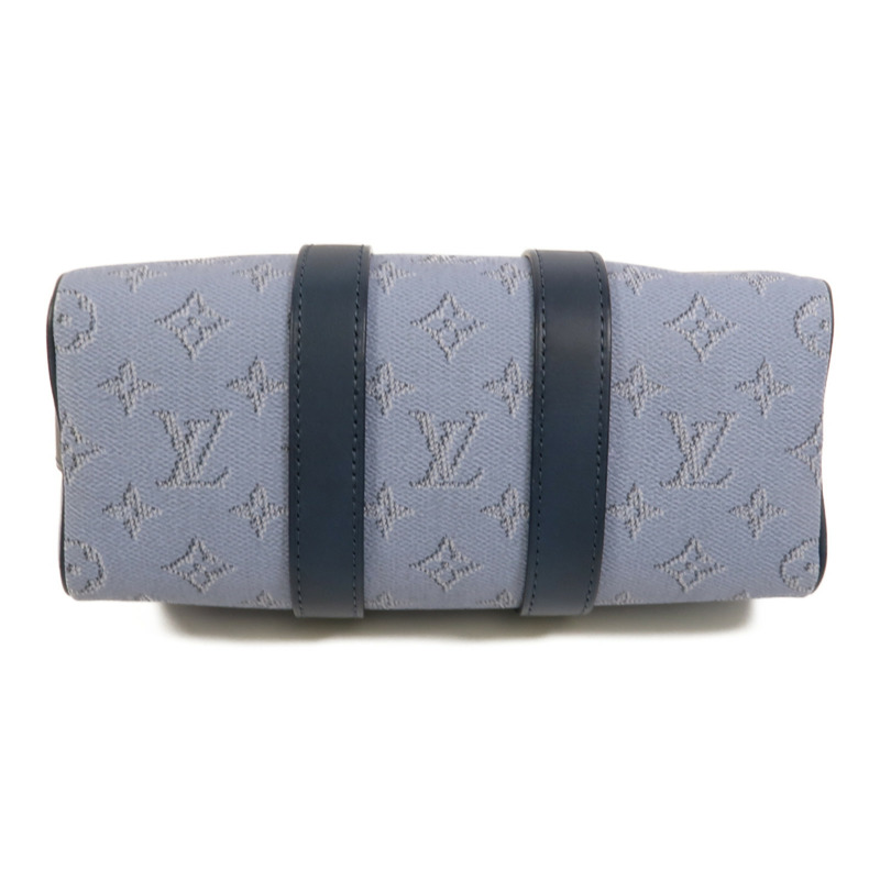 LOUIS VUITTON Monogram Heritage Keepall Bandouliere 25銀扣手挽肩背兩用袋-3