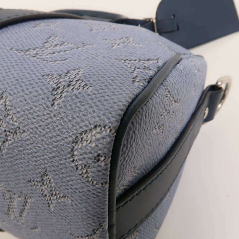 LOUIS VUITTON Monogram Heritage Keepall Bandouliere 25銀扣手挽肩背兩用袋-10