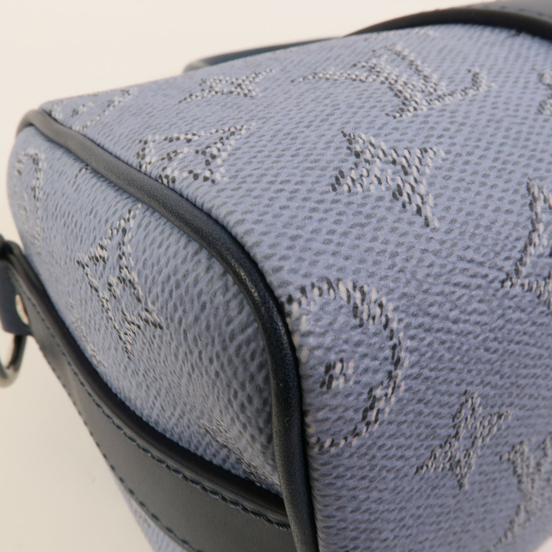 LOUIS VUITTON Monogram Heritage Keepall Bandouliere 25銀扣手挽肩背兩用袋-13