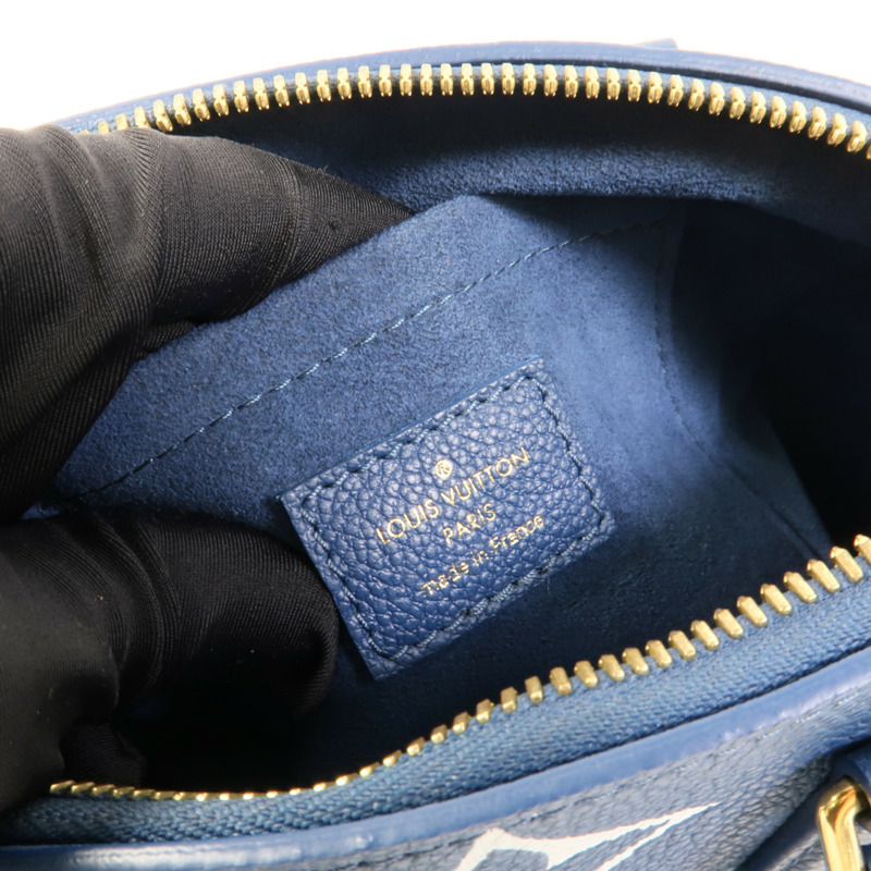 LOUIS VUITTON Monogram Empreinte Speedy Bandouliere 20手挽肩背兩用袋-6