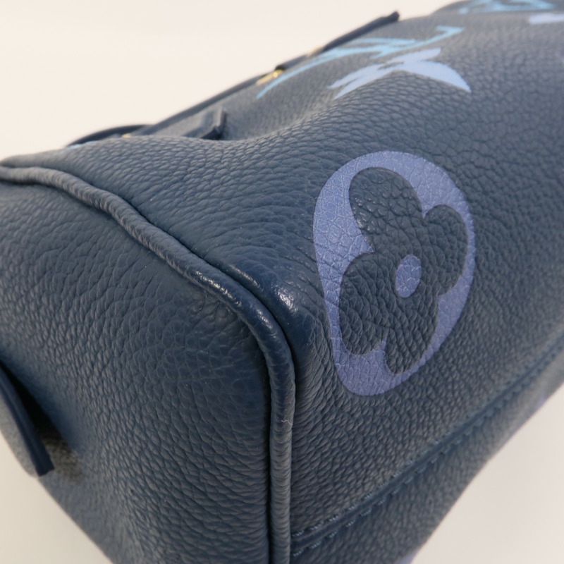 LOUIS VUITTON Monogram Empreinte Speedy Bandouliere 20手挽肩背兩用袋-12