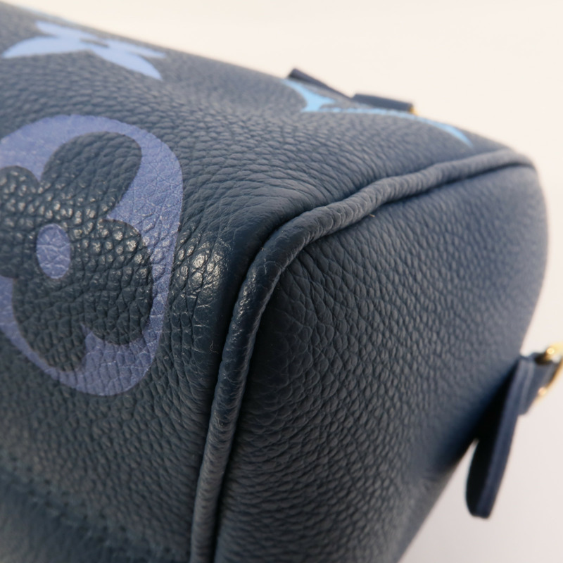 LOUIS VUITTON Monogram Empreinte Speedy Bandouliere 20手挽肩背兩用袋-13
