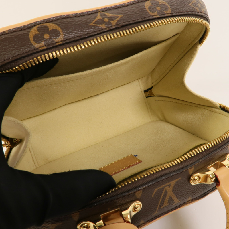 LOUIS VUITTON Monogram Valisette金扣手挽肩背兩用袋-5