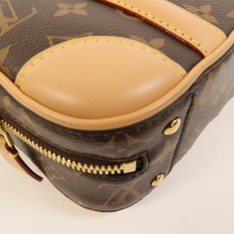 LOUIS VUITTON Monogram Valisette金扣手挽肩背兩用袋-11