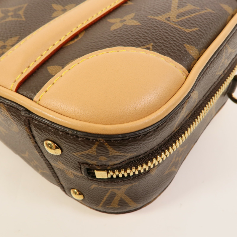 LOUIS VUITTON Monogram Valisette金扣手挽肩背兩用袋-12