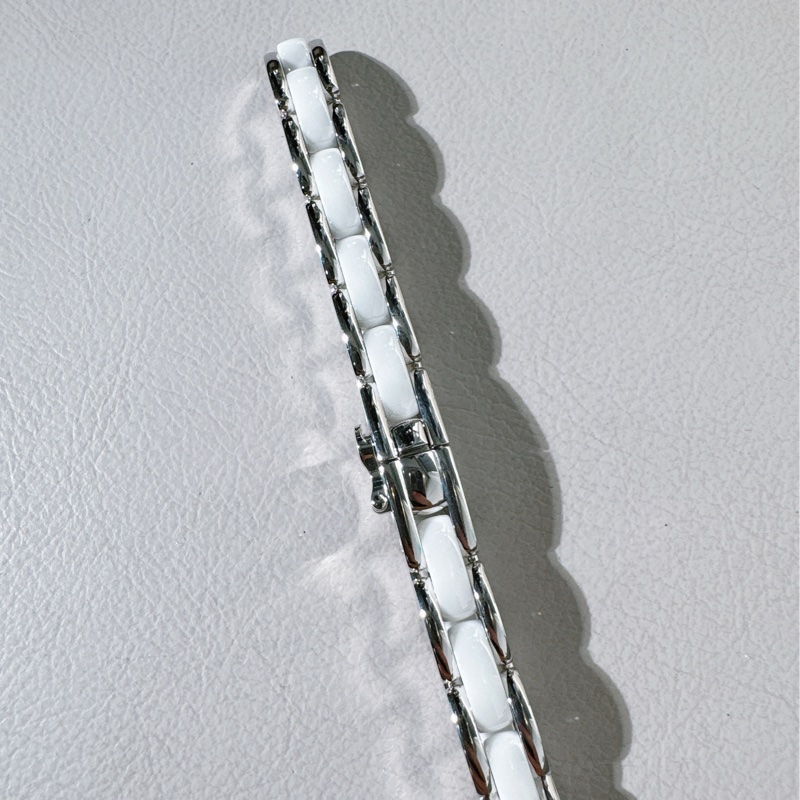 Chanel香奈兒 ultra系列 白陶瓷手鍊，T17碼-6