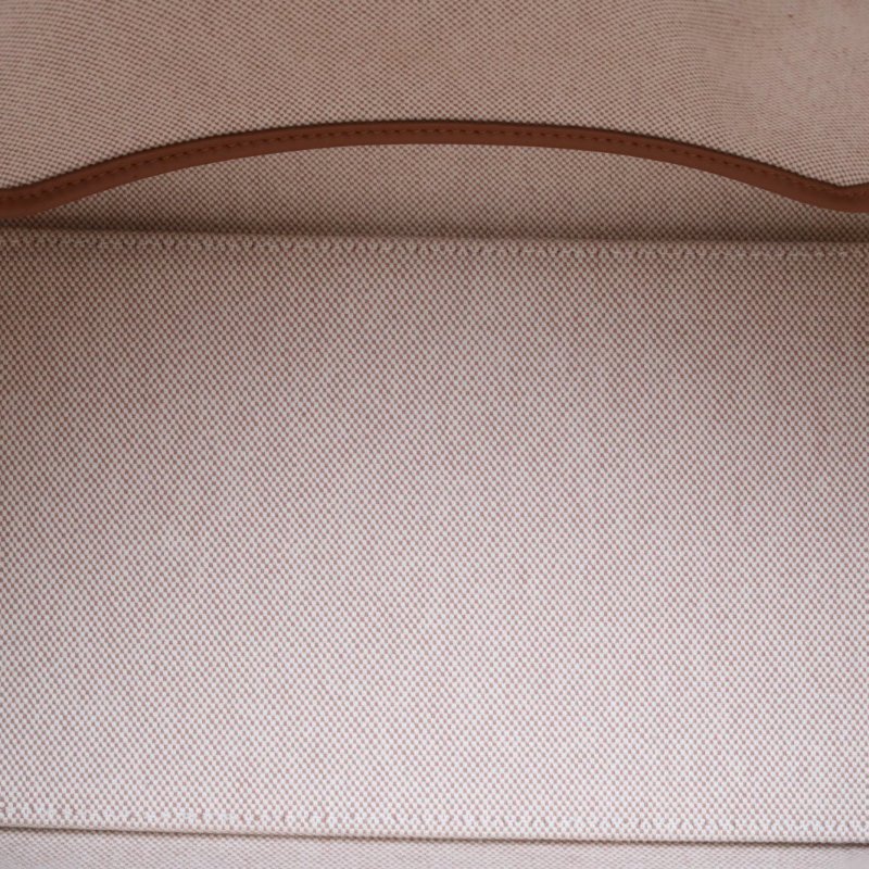 HERMES Steeple25金棕色帆布B刻肩背包-2