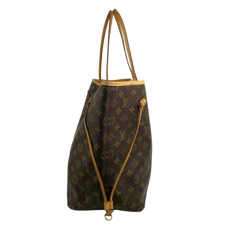 △ LOUIS VUITTON 路易·威登 Brown Coated Canvas Monogram Neverfull GM Tote Bag 啡色塗層帆布經典老花托特袋 M40157-267010692-3