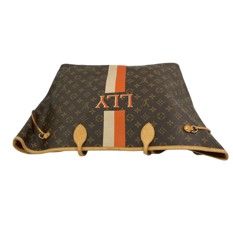 △ LOUIS VUITTON 路易·威登 Brown Coated Canvas Monogram Neverfull GM Tote Bag 啡色塗層帆布經典老花托特袋 M40157-267010692-21