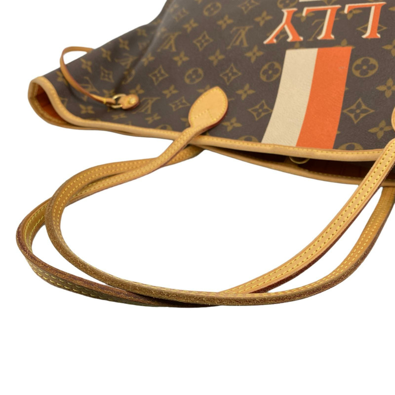 △ LOUIS VUITTON 路易·威登 Brown Coated Canvas Monogram Neverfull GM Tote Bag 啡色塗層帆布經典老花托特袋 M40157-267010692-22