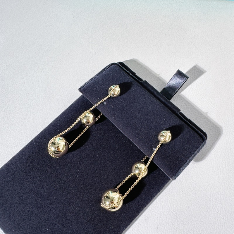 Tiffany & Co. 蒂芙尼 hardwear 金球耳環-5