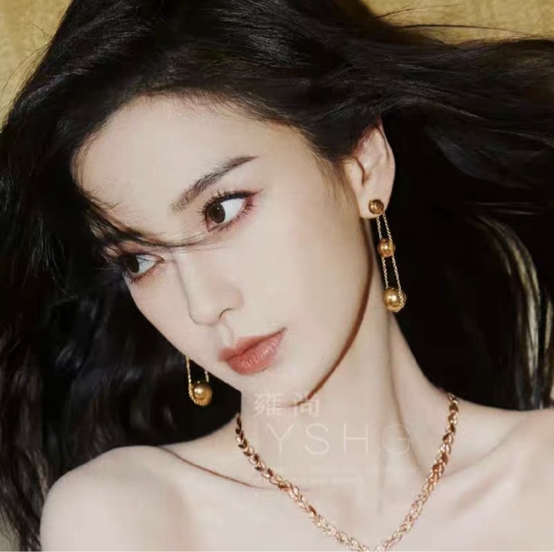 Tiffany & Co. 蒂芙尼 hardwear 金球耳環-7