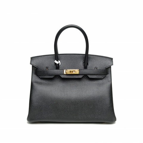 HERMES Birkin 30 89黑色 Epsom皮 X刻 金扣