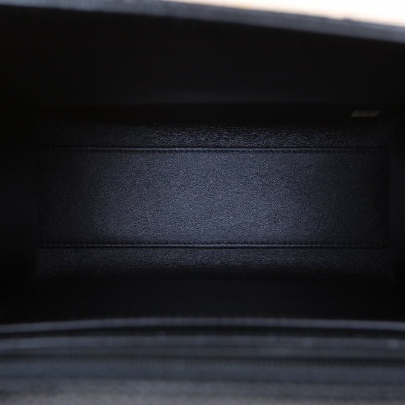 CHANEL 黑色牛皮5開中古Kelly2.55扣小號手提包肩背包-3