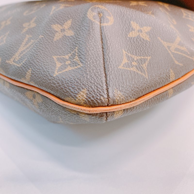 MS0640 Louis Vuitton 路易威登 中古 翻蓋單肩包 經典老花 金扣 Musette Salsa Crossbody Canvas Monogram x GHW-6