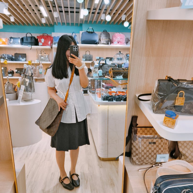 MS0640 Louis Vuitton 路易威登 中古 翻蓋單肩包 經典老花 金扣 Musette Salsa Crossbody Canvas Monogram x GHW-20
