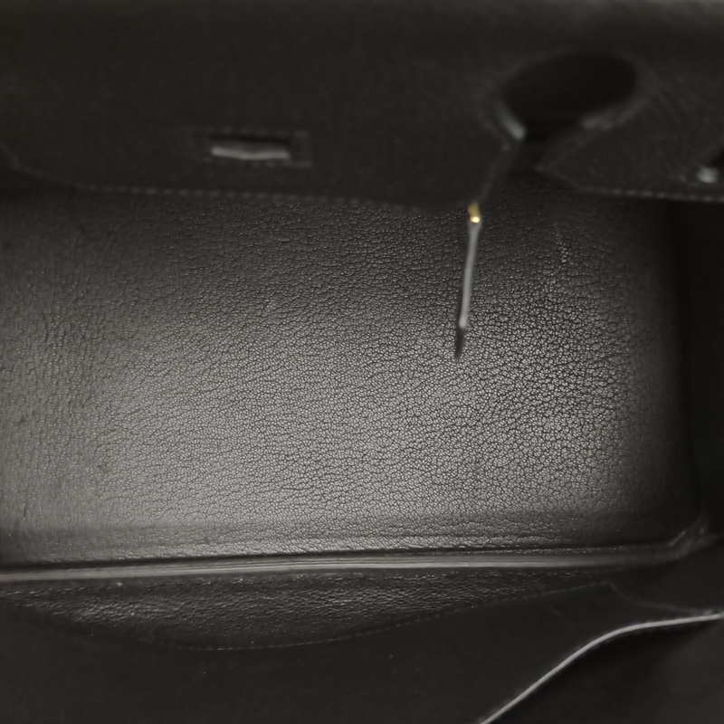 HERMES Birkin 30 89黑色 Togo皮 R刻 金扣-5