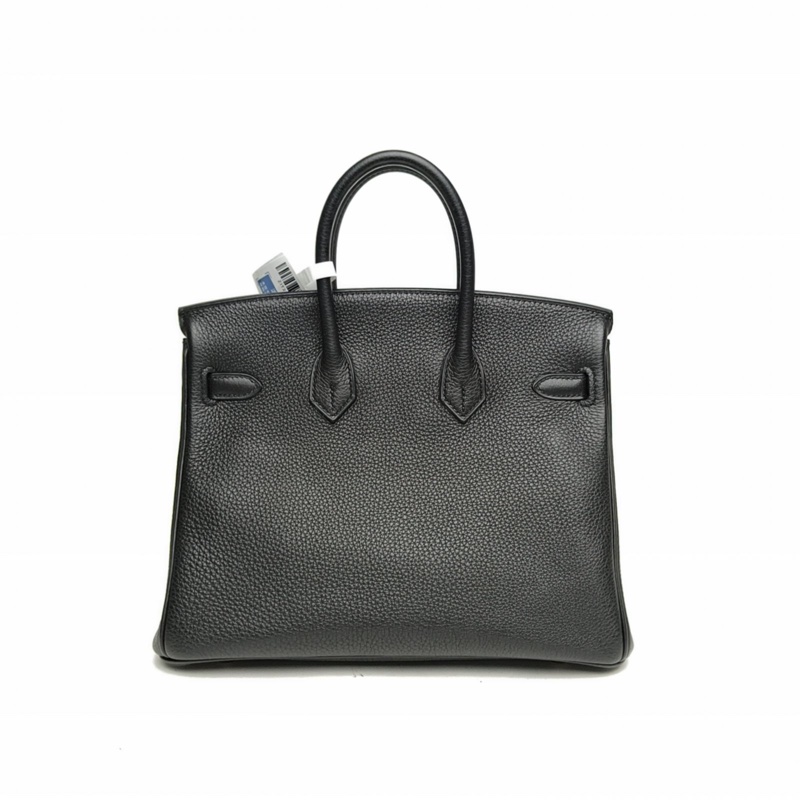 HERMES Birkin 25 89黑色 Togo皮 Y刻 玫瑰金扣-2